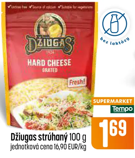 Džiugas syr strúhaný