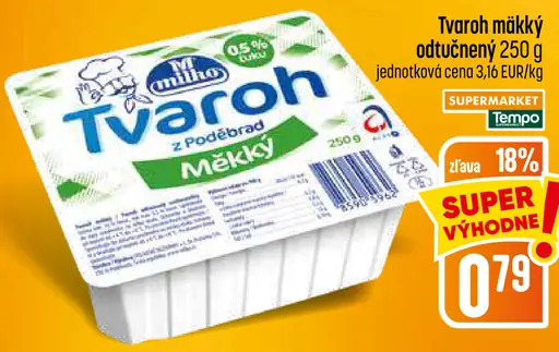 Milko Tvaroh mäkký