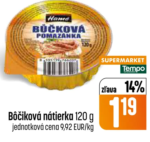 Hamé Bôčiková nátierka