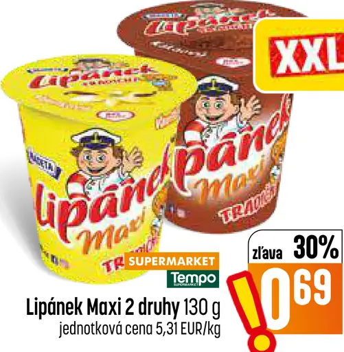 Lipánek Maxi – rôzne druhy