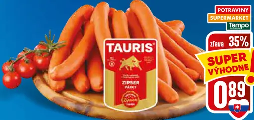 Tauris Zipser párky