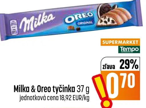 Milka & Oreo tyčinka