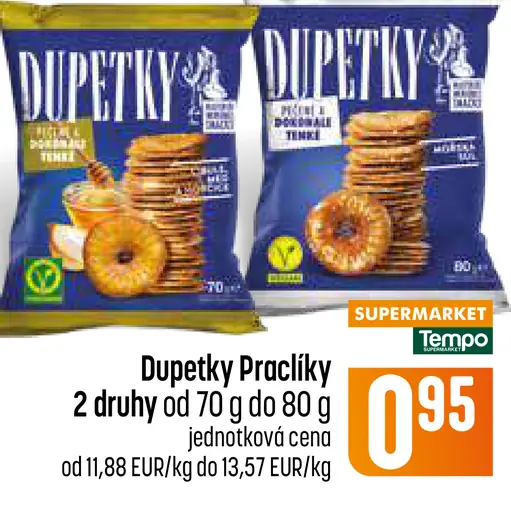 Dupetky praclíky