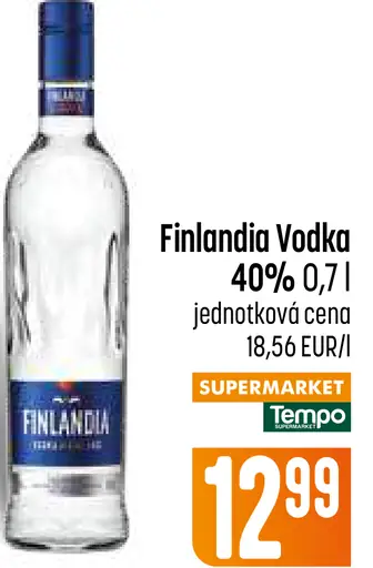 Finlandia Vodka 40% 20 cl