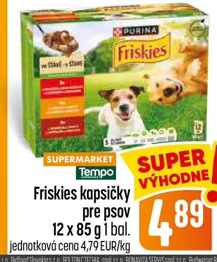 Friskies kapsička pre psov