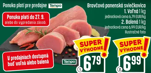 Bravčová panenská sviečkovica – voľná