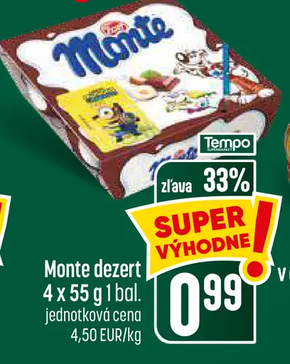Monte dezert