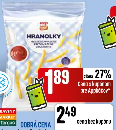 COOP Hranolčeky predsmažené