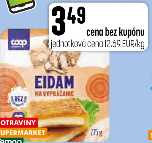 COOP Eidam na vyprážanie