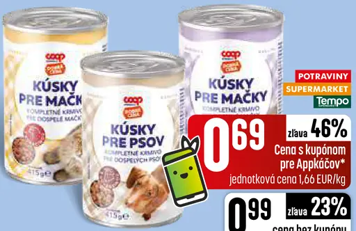 COOP kúsky pre mačky