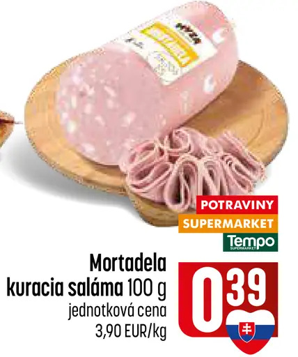Mortadela kuracia saláma