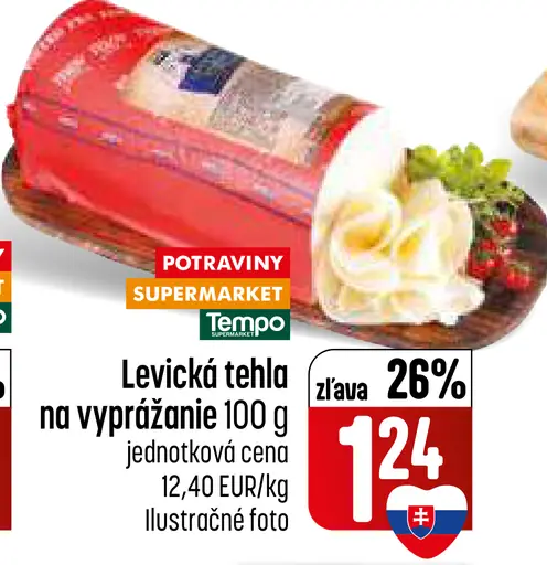 Levička tehla na vyprážanie