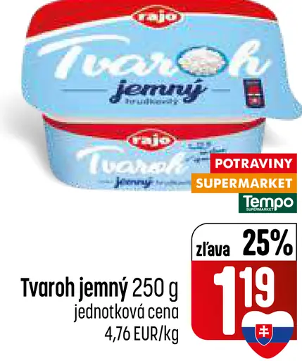 Rajo Tvaroh jemný