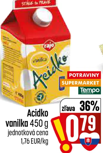 Rajo Acidko Vanilka