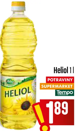Helio rastlinný olej