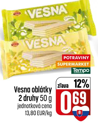 Vesna oblátky