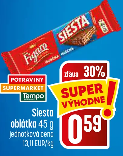 Siesta oblátka