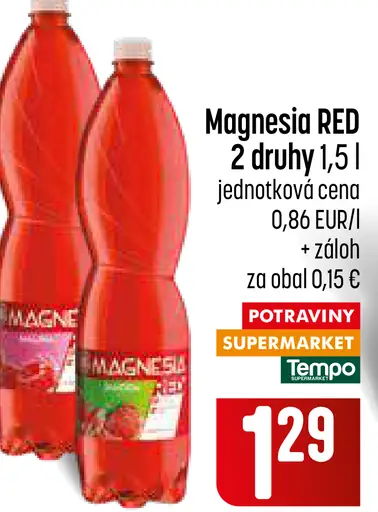 Magnesia Red viac druhov