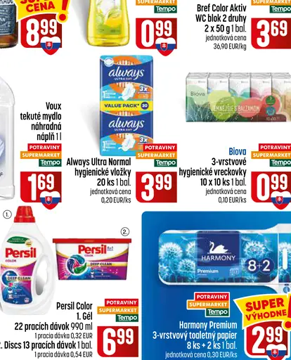 Always Ultra Normal hygienické vložky