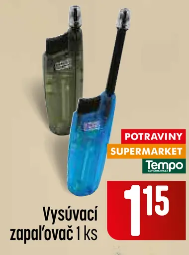 Vysúvací zapaľovač