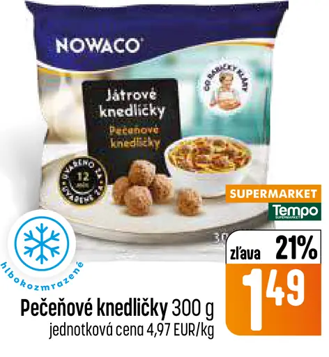 Nowaco Pečeňové knedličky