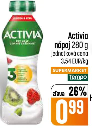 Activia nápoj