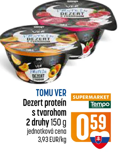 Tomu Ver dezert proteínový