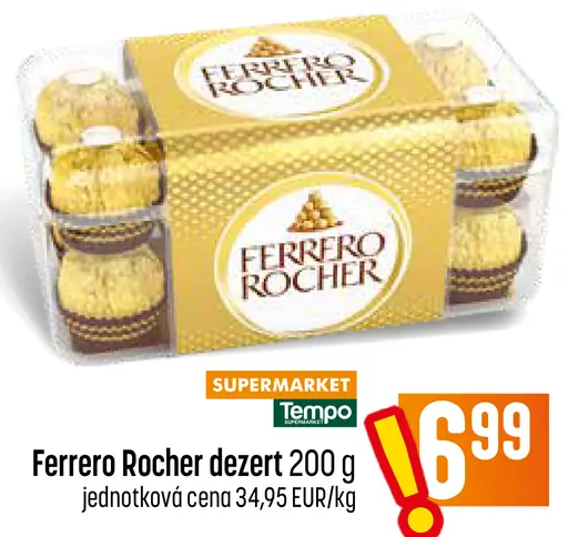 Ferrero Rocher dezert