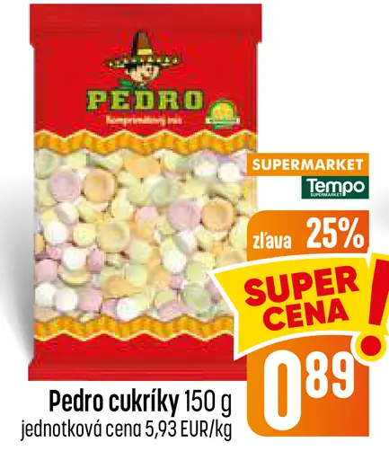 Pedro cukríky