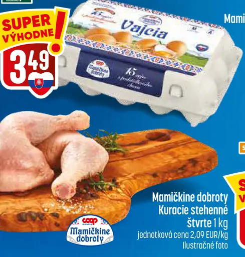 Mamičkine dobroty kuracie stehenné štvrte