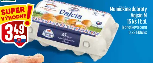 Mamičkine dobroty vajcia M
