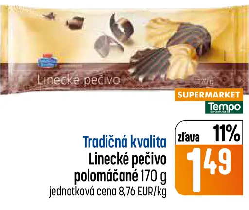 Linecké pečivo polomáčané
