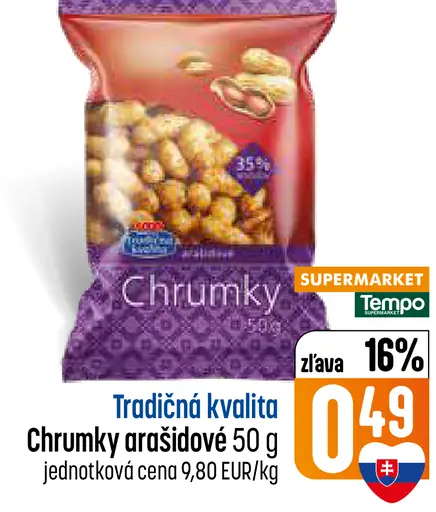 Chrumky arašidové