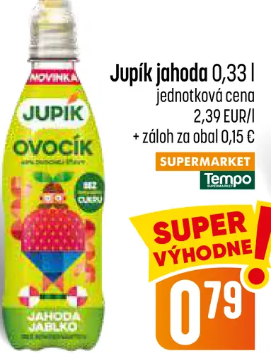 Jupik jahoda ovocie