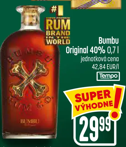 Bumbu The Original rum