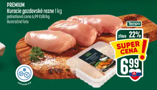 Premium kuracie gazdovské rezne