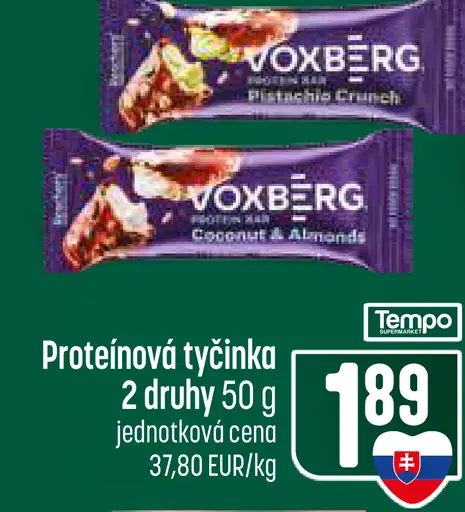 Voxberg proteínová tyčinka