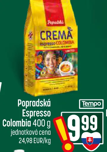 Popradská Espresso Colombia