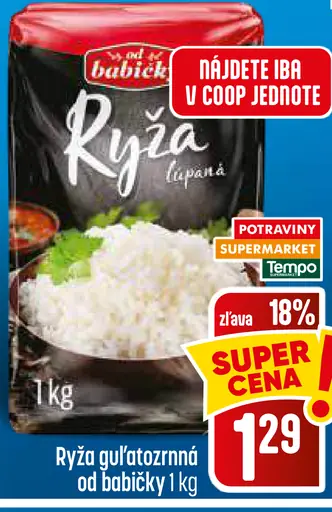 Ryža guľatozrnná od babičky