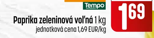 Paprika zeleninová