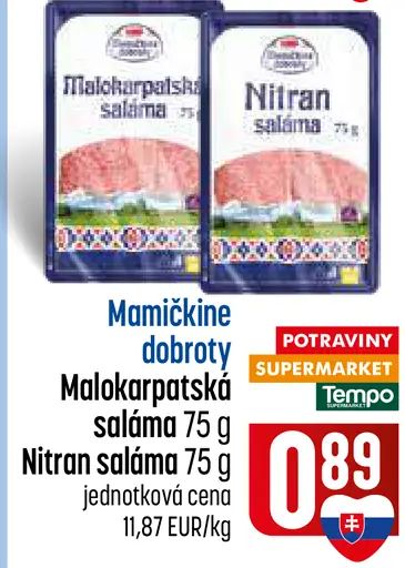 Malokarpatská saláma