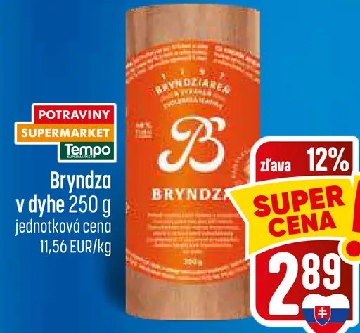Bryndza v dyhe
