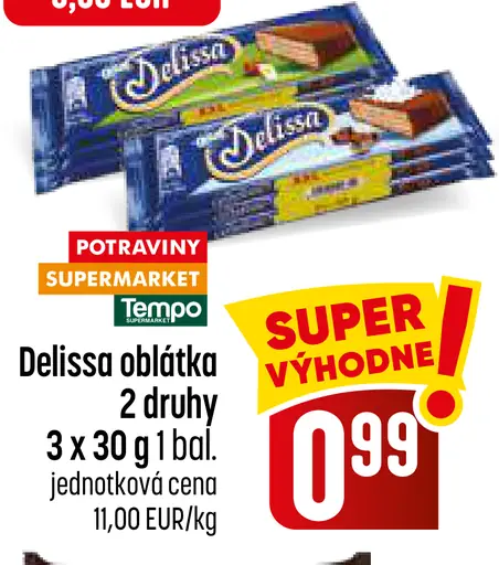 Delissa oblátka, 2 druhy