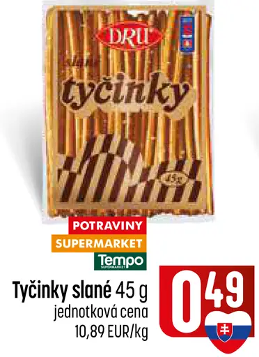 DRU tyčinky slané
