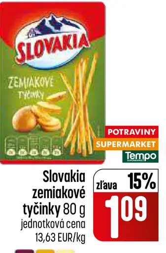 Slovakia Zemiakové tyčinky
