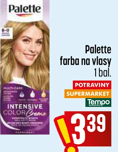 Palette Intensive Color Creme farba na vlasy nugát 6-65