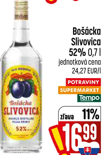 Bošácka slivovica 52%