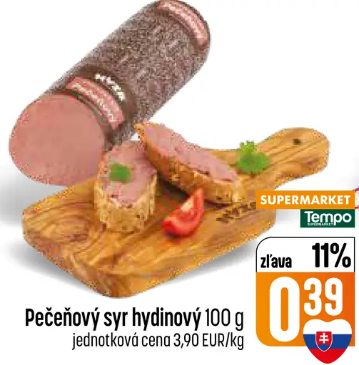 Pečeňový syr hydinový