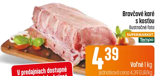 Bravčové karé s kosťou