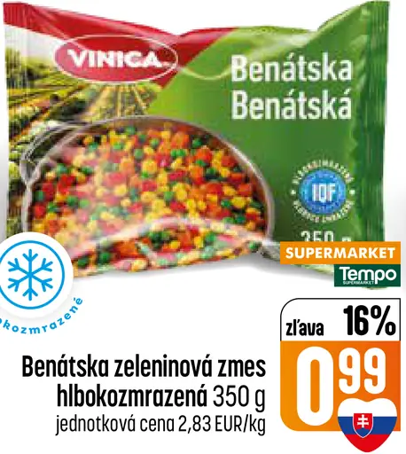 Vinica Benátska zeleninová zmes hlbokozmrazená